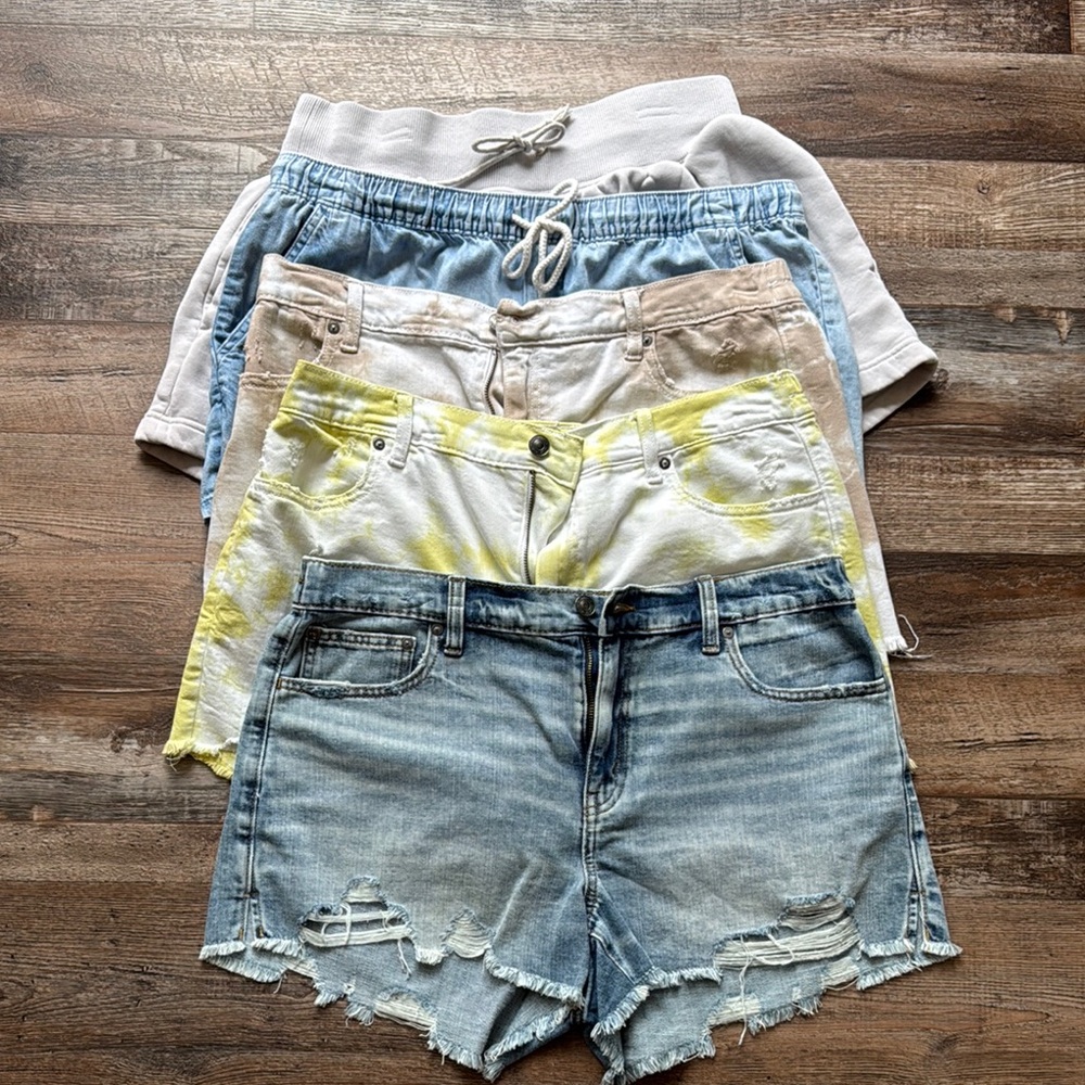 Denim and Casual Women's Shorts Collection **BUNDLE**